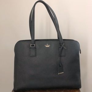 Kate Spade Black Work Tote with Electronic Case